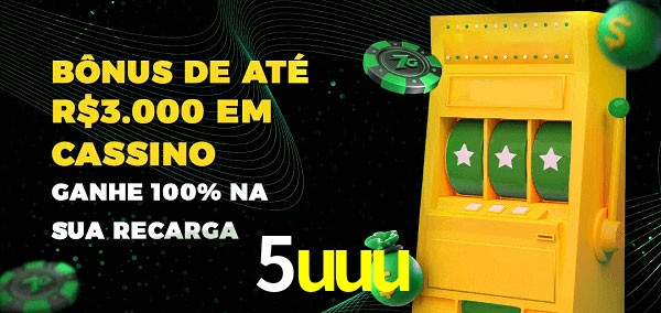 5uuu melhor bônus de depósito